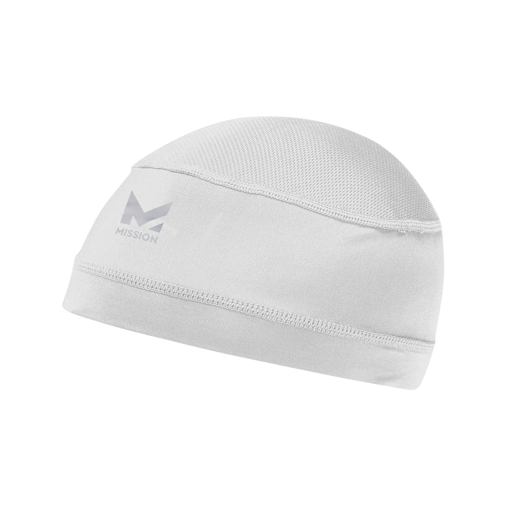 Mission Cooling Performance Helmet Liner, White OSFM NWT